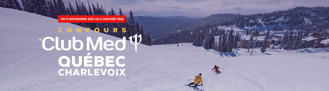 Concours <br/>Club Med Québec Charlevoix