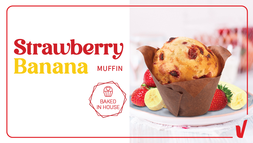 Muffin-fraise-banane_ENG Muffin fraise banane