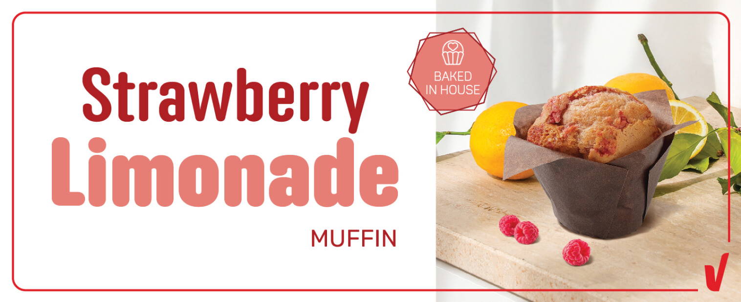 Strawberry Limonade Muffin