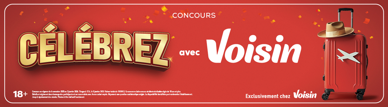 Celebrez avec Voisin