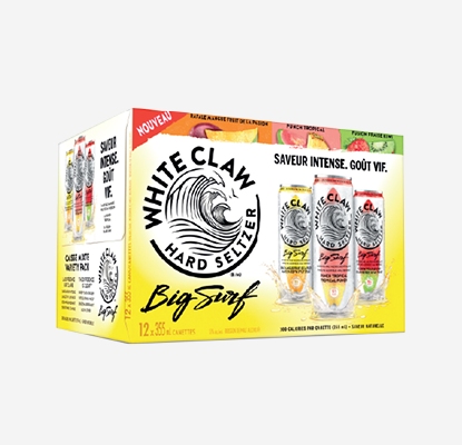 Alcoolic malt beverage white claw