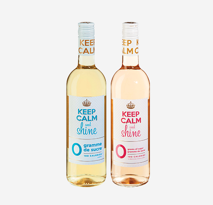White rose or red wine