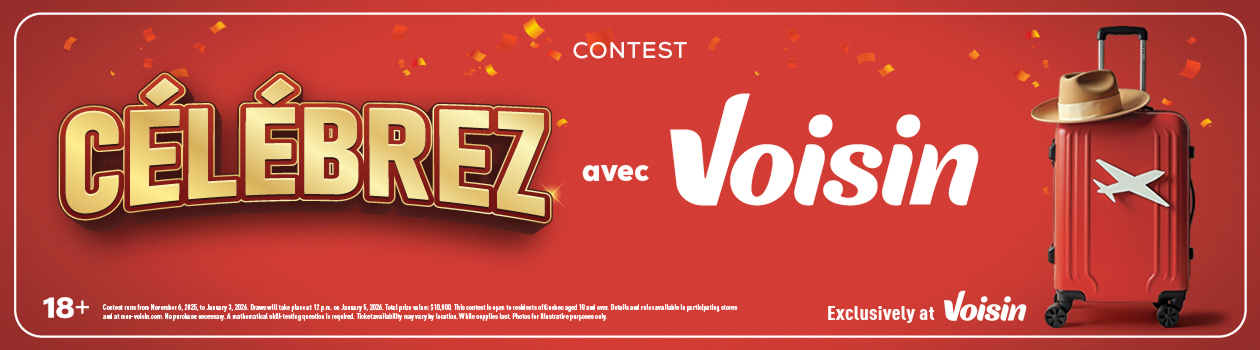 Celebrate with Voisin