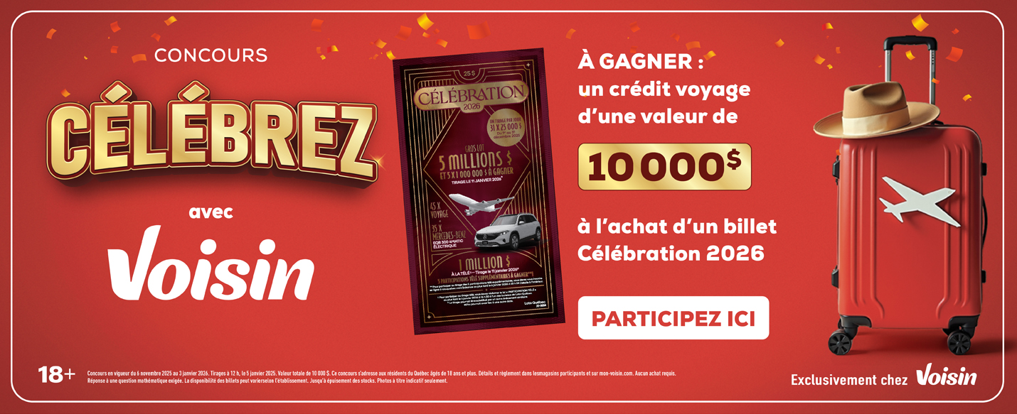 Célébrez avec Voisin