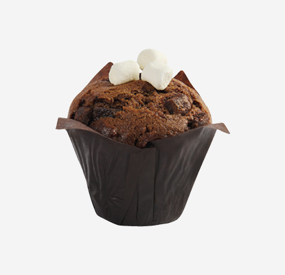 MUFFIN AU CHOCOLAT CHAUD