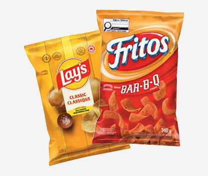 chips lays fritos