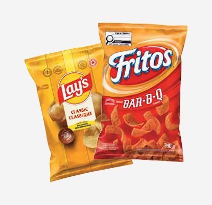 chips lays fritos