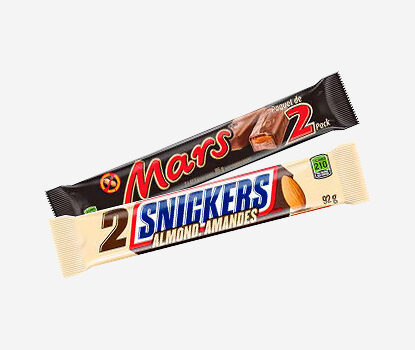 mars snickers friandises