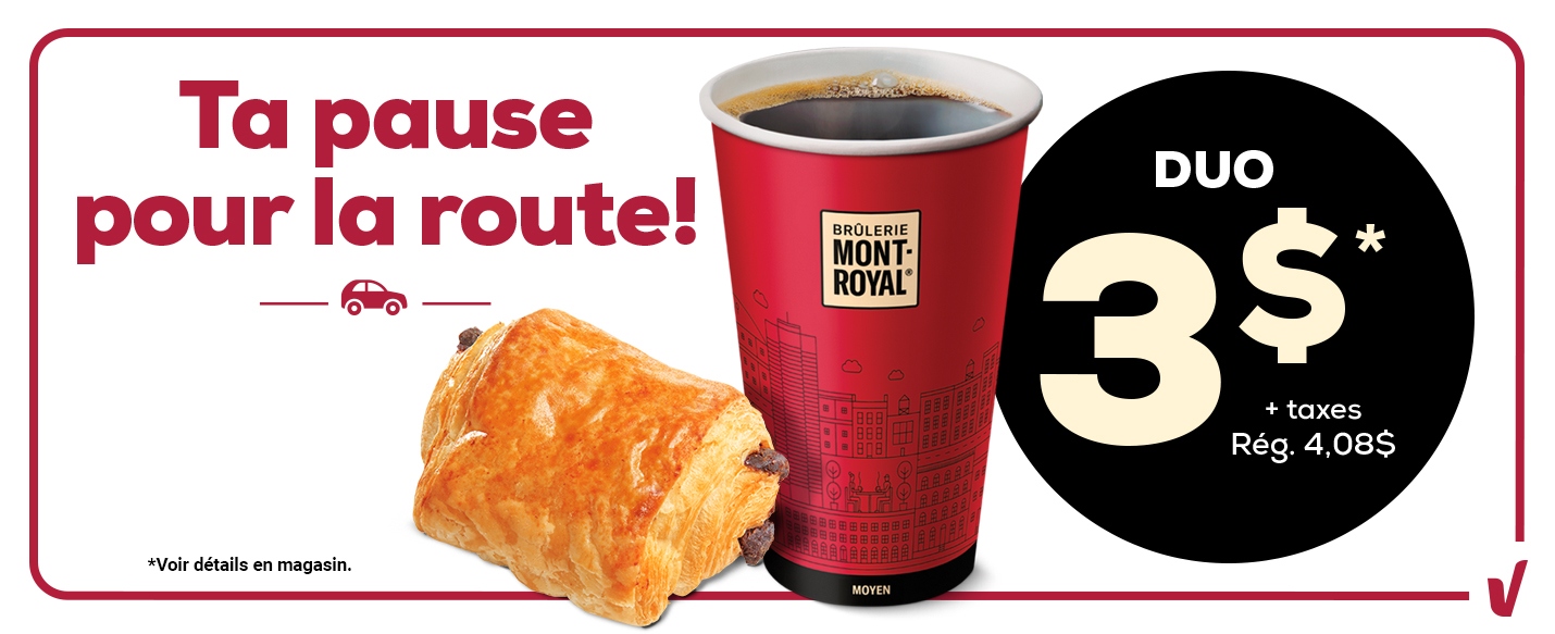 Ta pause pour la route