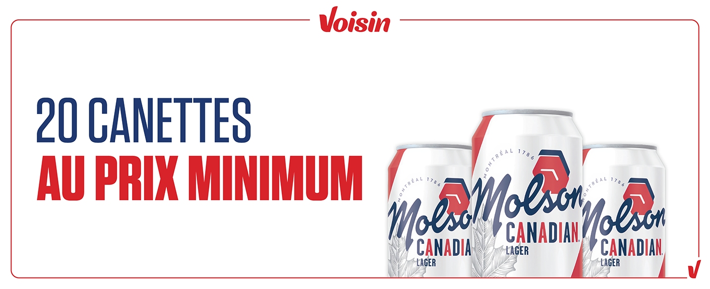 20 Cannettes au prix minimum