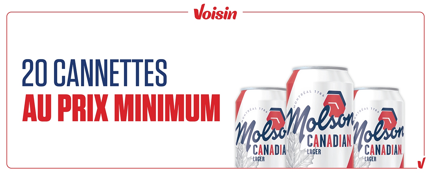 20 Cannettes au prix minimum