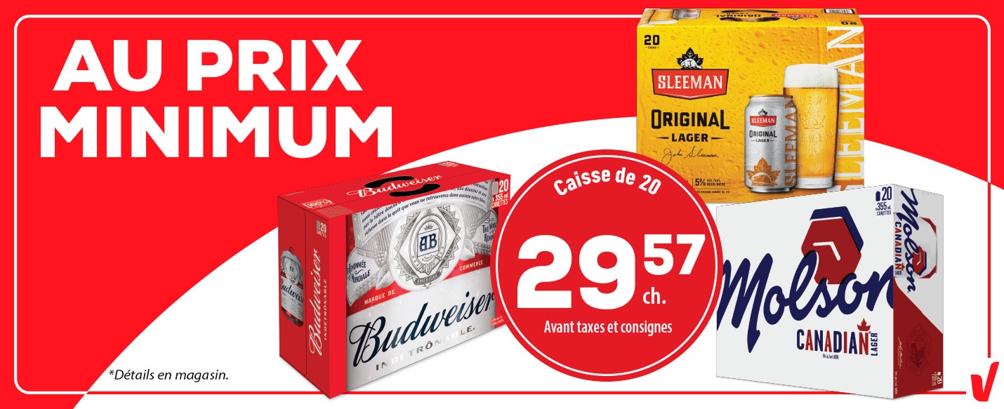 Au prix minimum